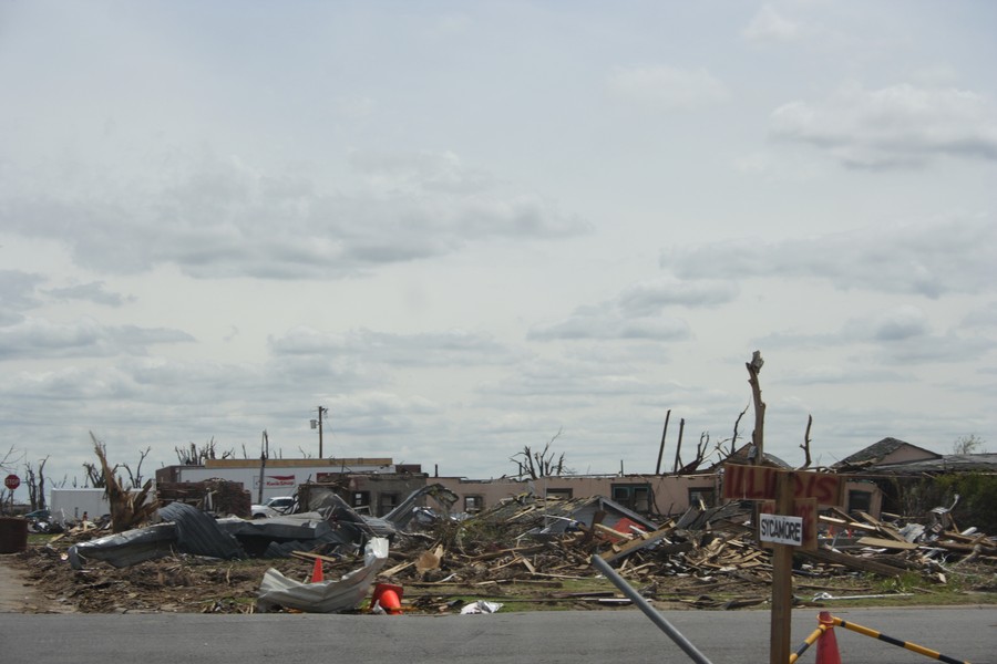 disasters storm_damage : Greensburg, Kansas, USA   25 May 2007