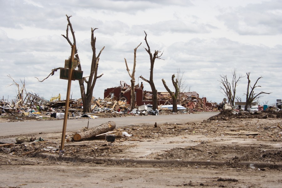 disasters storm_damage : Greensburg, Kansas, USA   25 May 2007