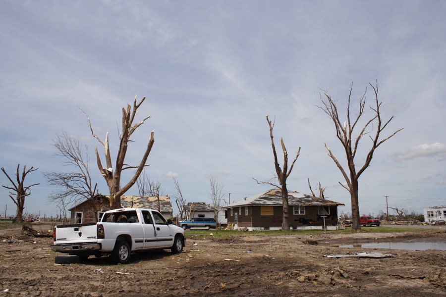 disasters storm_damage : Greensburg, Kansas, USA   25 May 2007