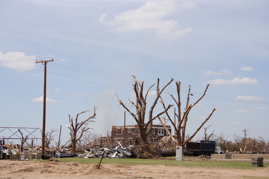 disasters storm_damage : Greensburg, Kansas, USA   25 May 2007