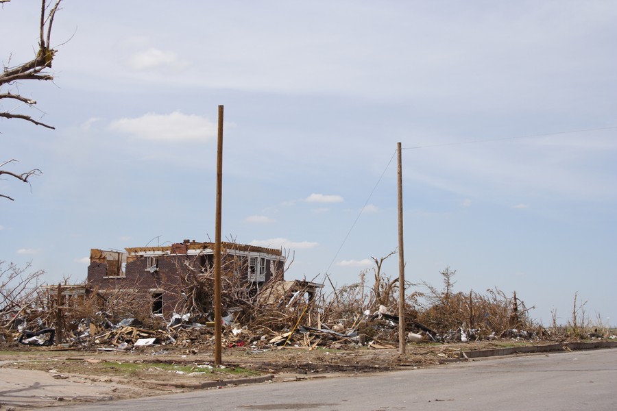 disasters storm_damage : Greensburg, Kansas, USA   25 May 2007