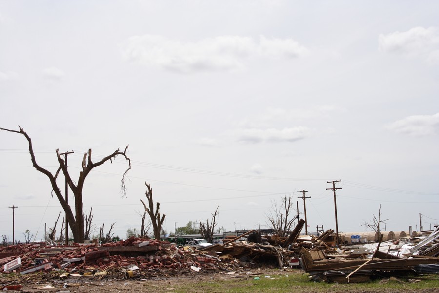 disasters storm_damage : Greensburg, Kansas, USA   25 May 2007