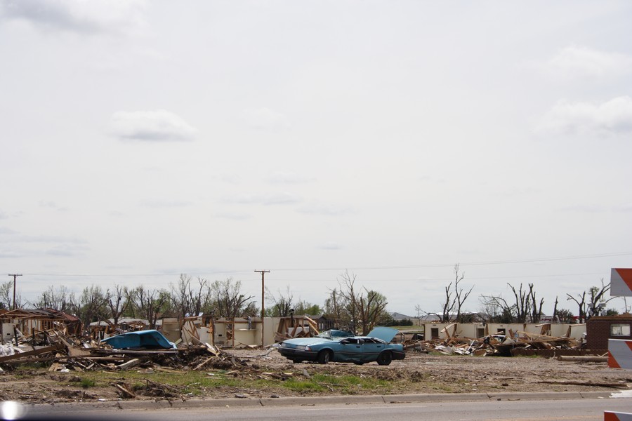 disasters storm_damage : Greensburg, Kansas, USA   25 May 2007