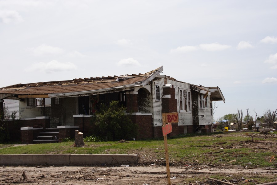 disasters storm_damage : Greensburg, Kansas, USA   25 May 2007