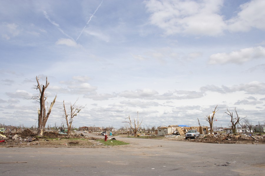 disasters storm_damage : Greensburg, Kansas, USA   25 May 2007