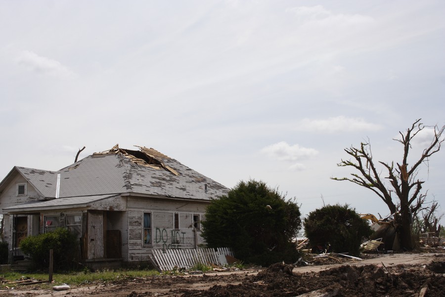 disasters storm_damage : Greensburg, Kansas, USA   25 May 2007