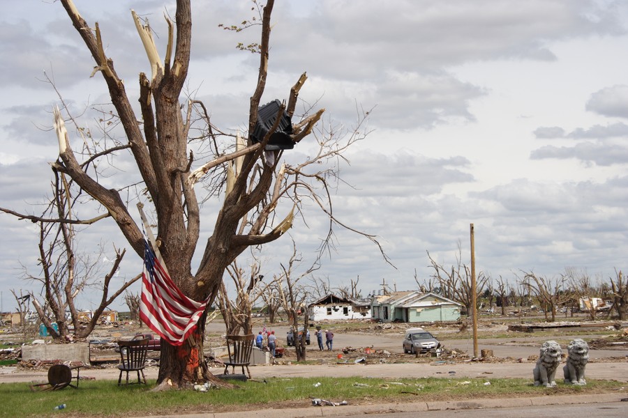 disasters storm_damage : Greensburg, Kansas, USA   25 May 2007