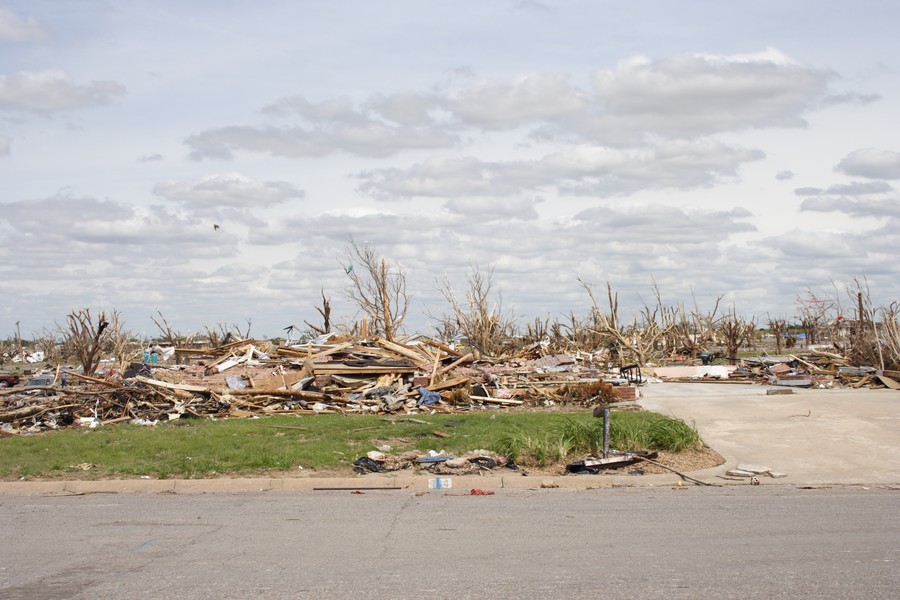 disasters storm_damage : Greensburg, Kansas, USA   25 May 2007