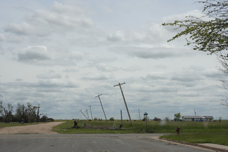 disasters storm_damage : Greensburg, Kansas, USA   25 May 2007