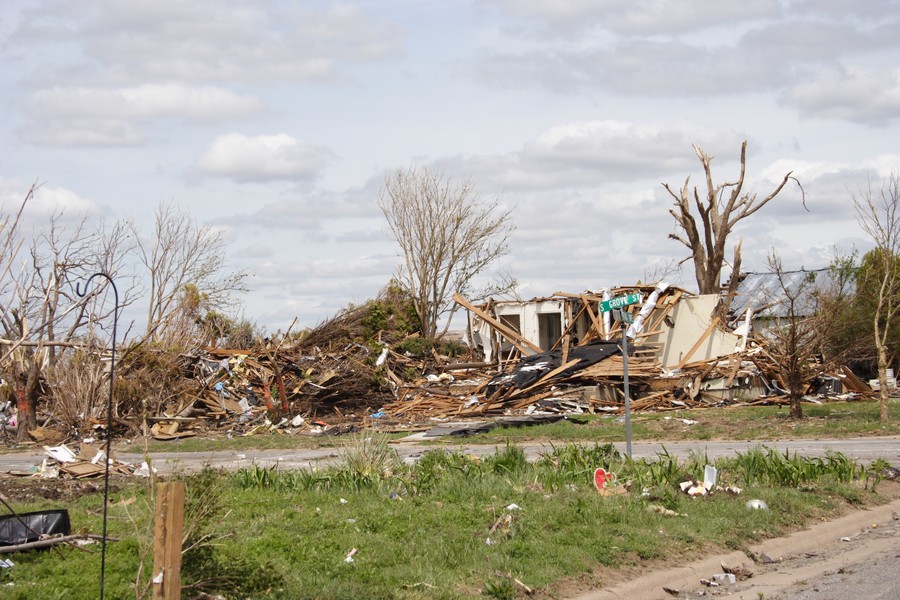 disasters storm_damage : Greensburg, Kansas, USA   25 May 2007