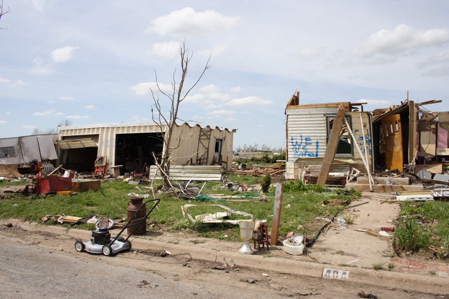 disasters storm_damage : Greensburg, Kansas, USA   25 May 2007