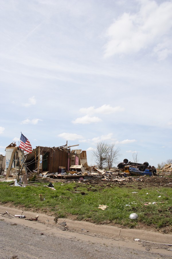 disasters storm_damage : Greensburg, Kansas, USA   25 May 2007