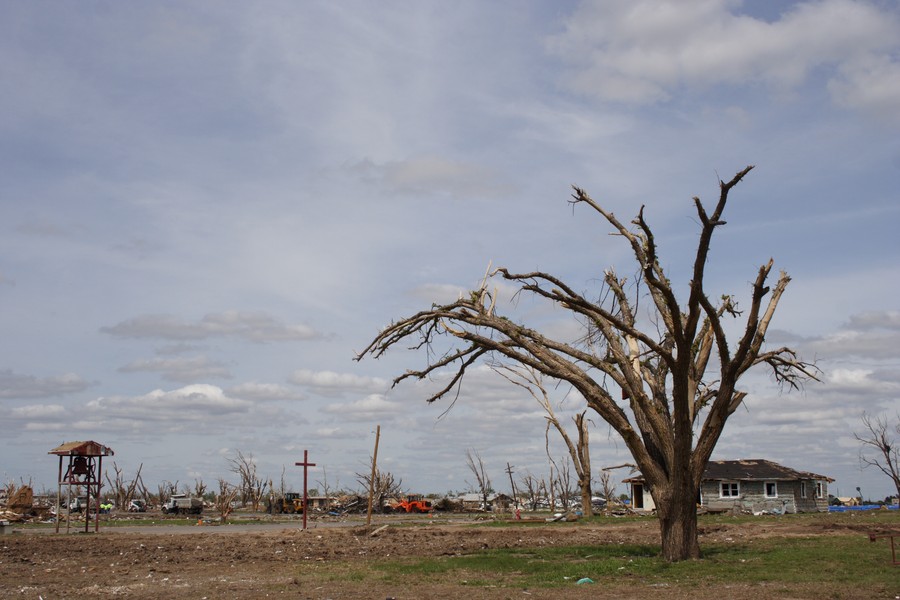 disasters storm_damage : Greensburg, Kansas, USA   25 May 2007