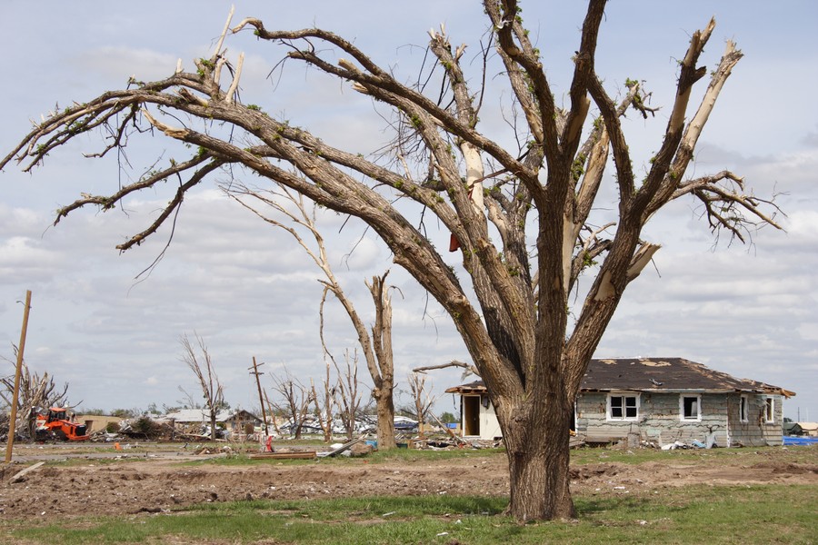 disasters storm_damage : Greensburg, Kansas, USA   25 May 2007