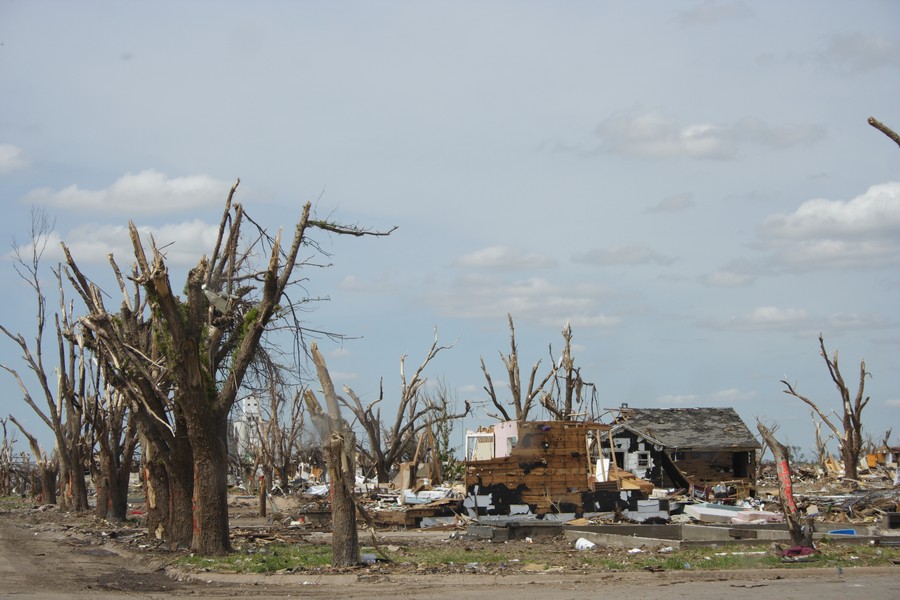 disasters storm_damage : Greensburg, Kansas, USA   25 May 2007