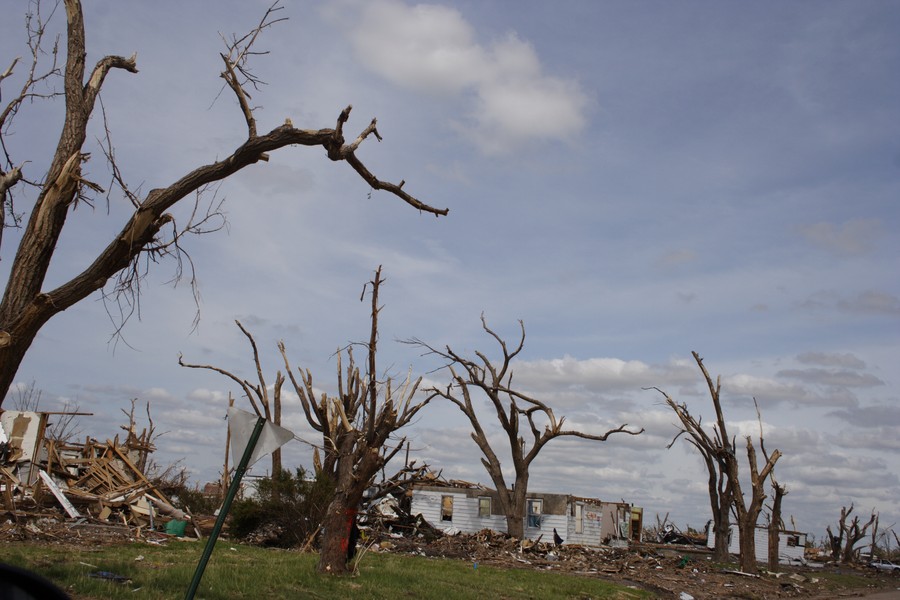 disasters storm_damage : Greensburg, Kansas, USA   25 May 2007