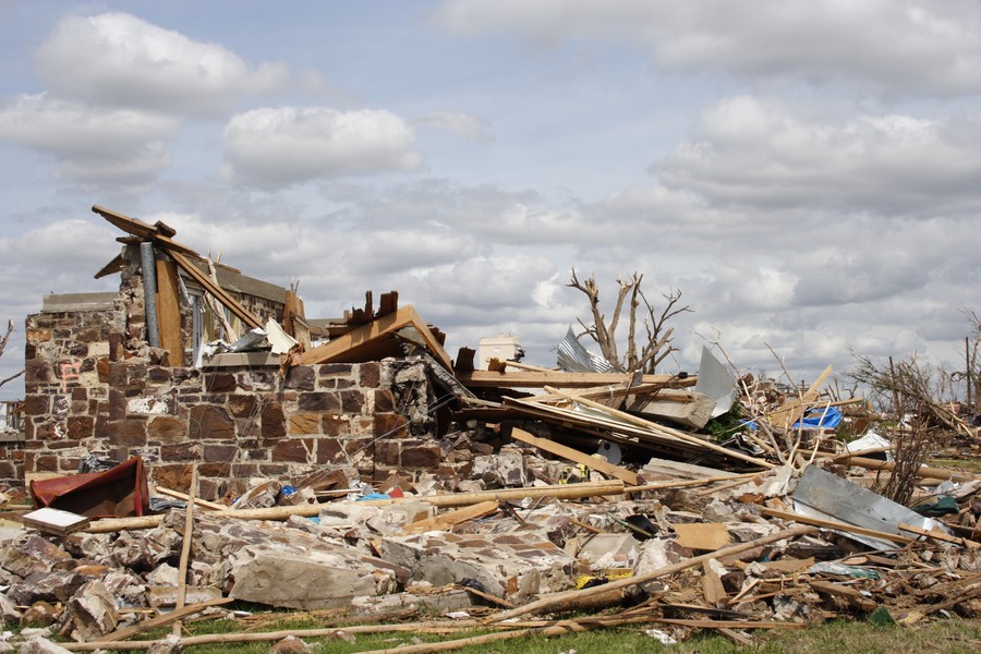 disasters storm_damage : Greensburg, Kansas, USA   25 May 2007