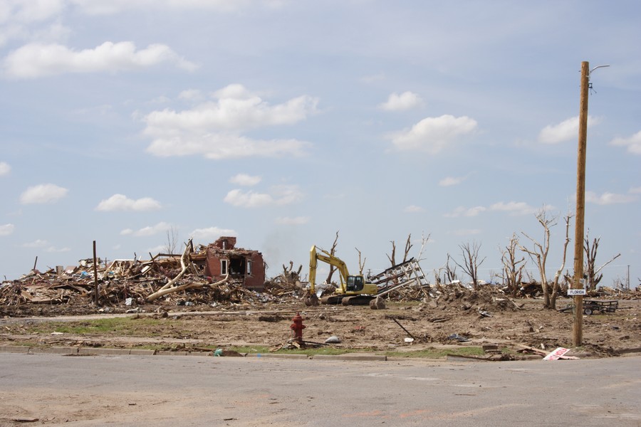 disasters storm_damage : Greensburg, Kansas, USA   25 May 2007