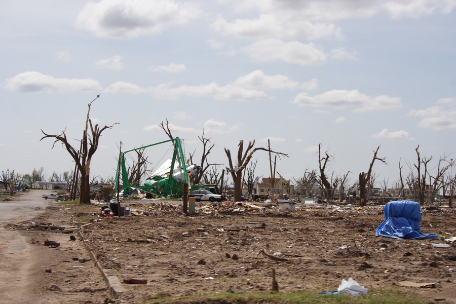 disasters storm_damage : Greensburg, Kansas, USA   25 May 2007