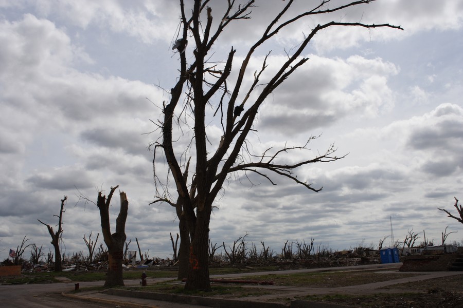 disasters storm_damage : Greensburg, Kansas, USA   25 May 2007