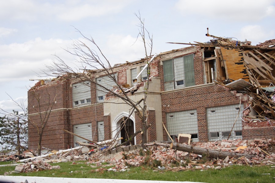 disasters storm_damage : Greensburg, Kansas, USA   25 May 2007