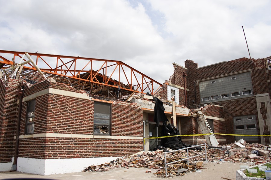 disasters storm_damage : Greensburg, Kansas, USA   25 May 2007