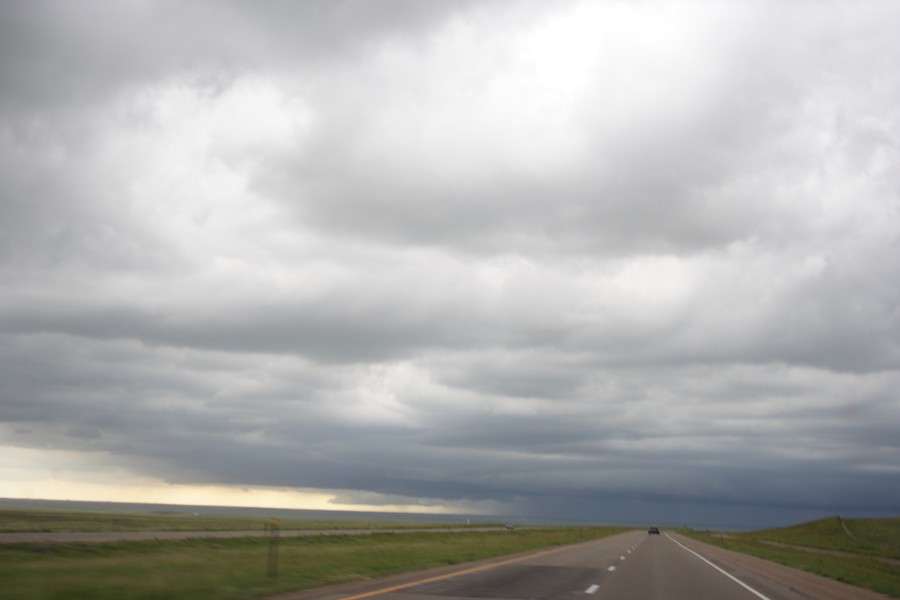 shelfcloud shelf_cloud : E of Limon, Colorado, USA   29 May 2007