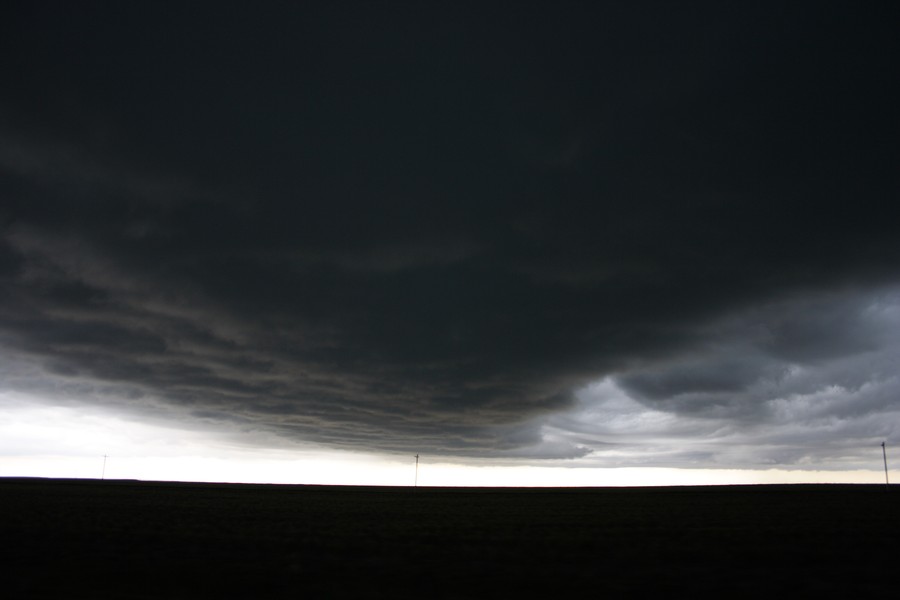 shelfcloud shelf_cloud : E of Limon, Colorado, USA   29 May 2007