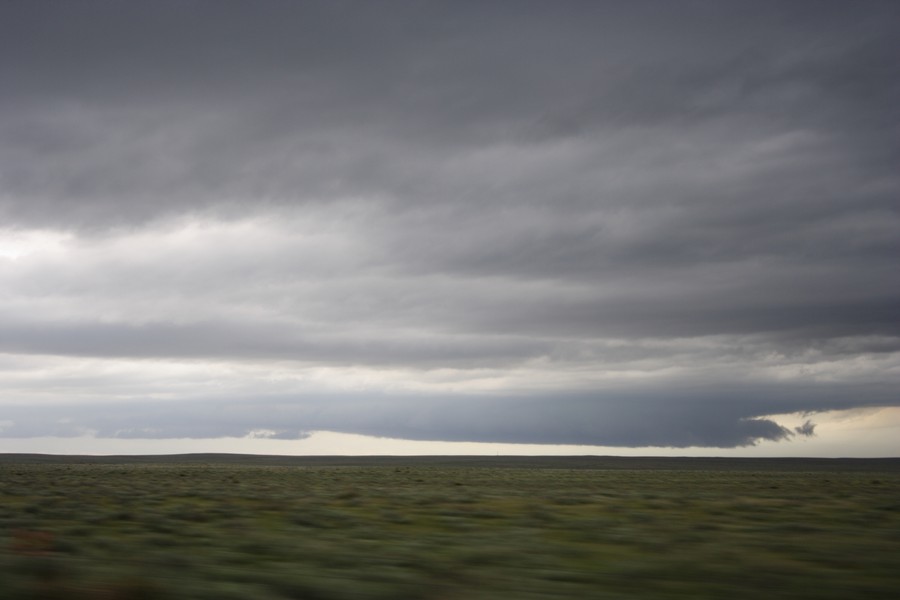 cumulonimbus thunderstorm_base : N of Eads, Colorado, USA   29 May 2007