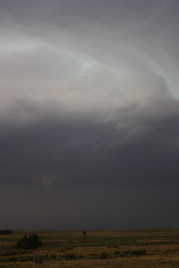 updraft thunderstorm_updrafts : ESE of Campo, Colorado, USA   31 May 2007