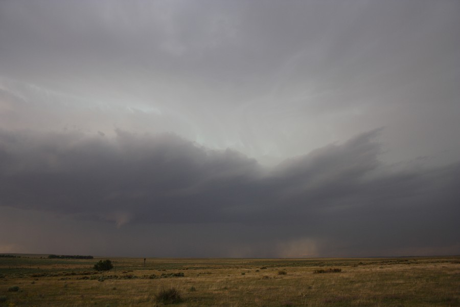 cumulonimbus supercell_thunderstorm : ESE of Campo, Colorado, USA   31 May 2007