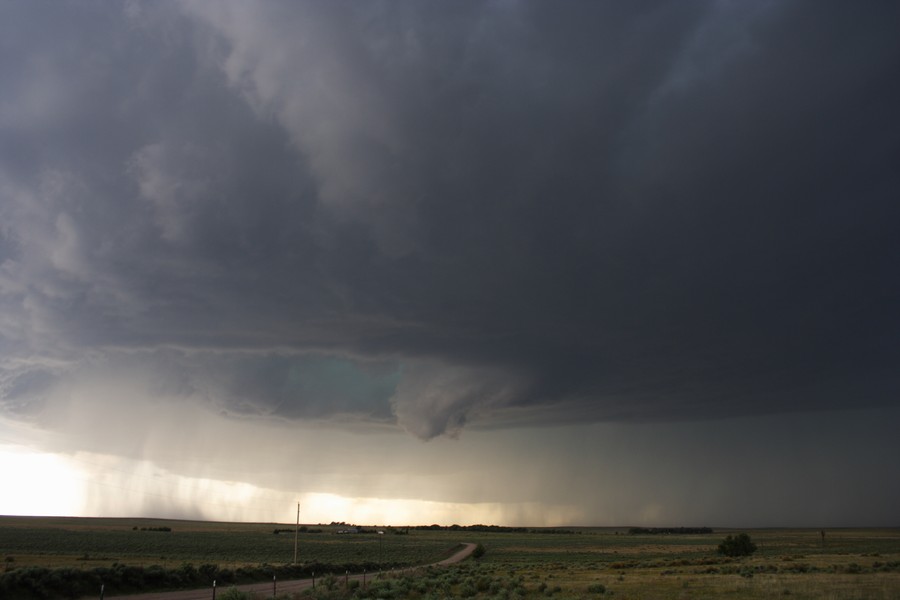 tornadoes funnel_tornado_waterspout : ESE of Campo, Colorado, USA   31 May 2007