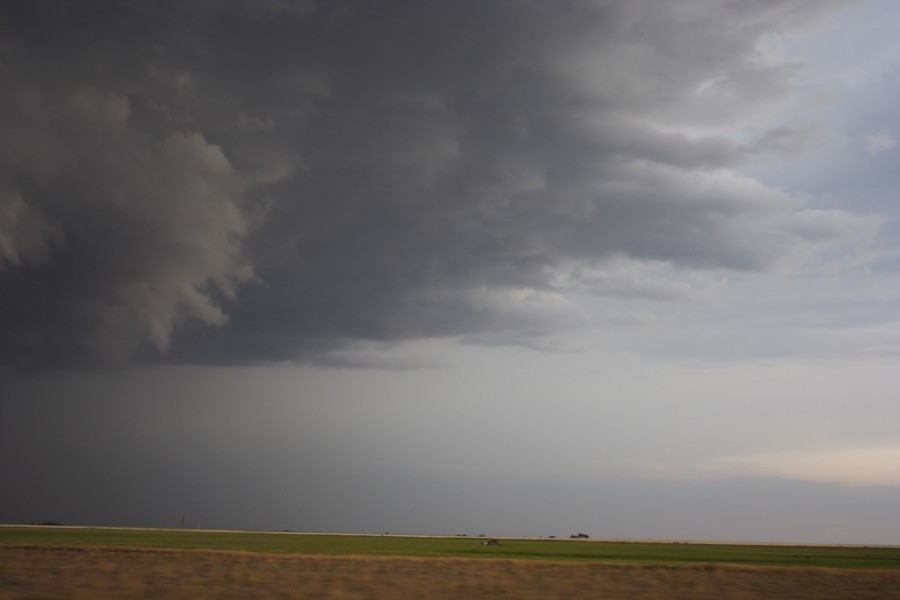 shelfcloud shelf_cloud : E of Keyes, Oklahoma, USA   31 May 2007