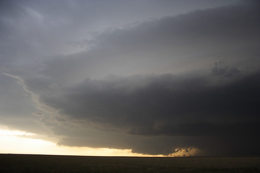 shelfcloud shelf_cloud : E of Keyes, Oklahoma, USA   31 May 2007