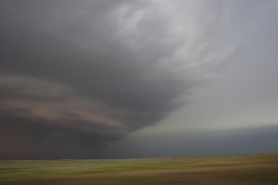 inflowband thunderstorm_inflow_band : E of Keyes, Oklahoma, USA   31 May 2007