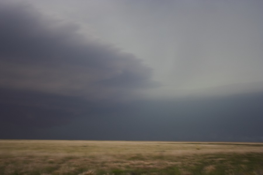 inflowband thunderstorm_inflow_band : E of Keyes, Oklahoma, USA   31 May 2007