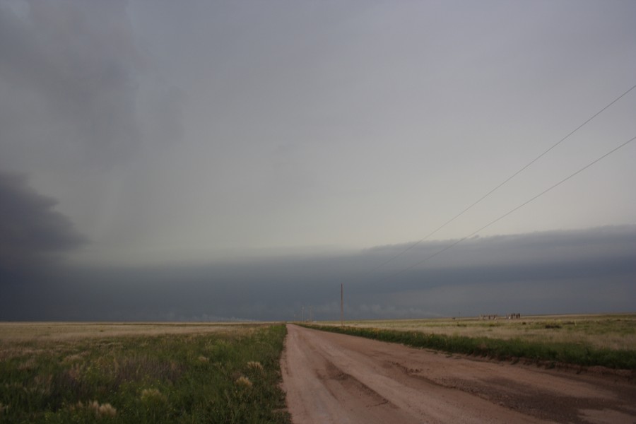 inflowband thunderstorm_inflow_band : E of Keyes, Oklahoma, USA   31 May 2007