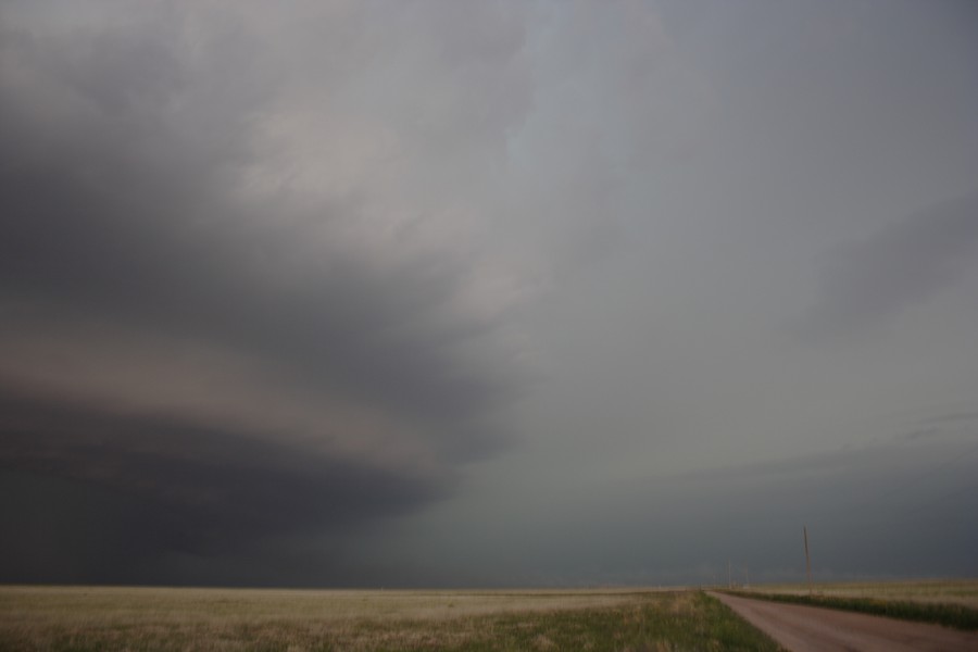 shelfcloud shelf_cloud : E of Keyes, Oklahoma, USA   31 May 2007