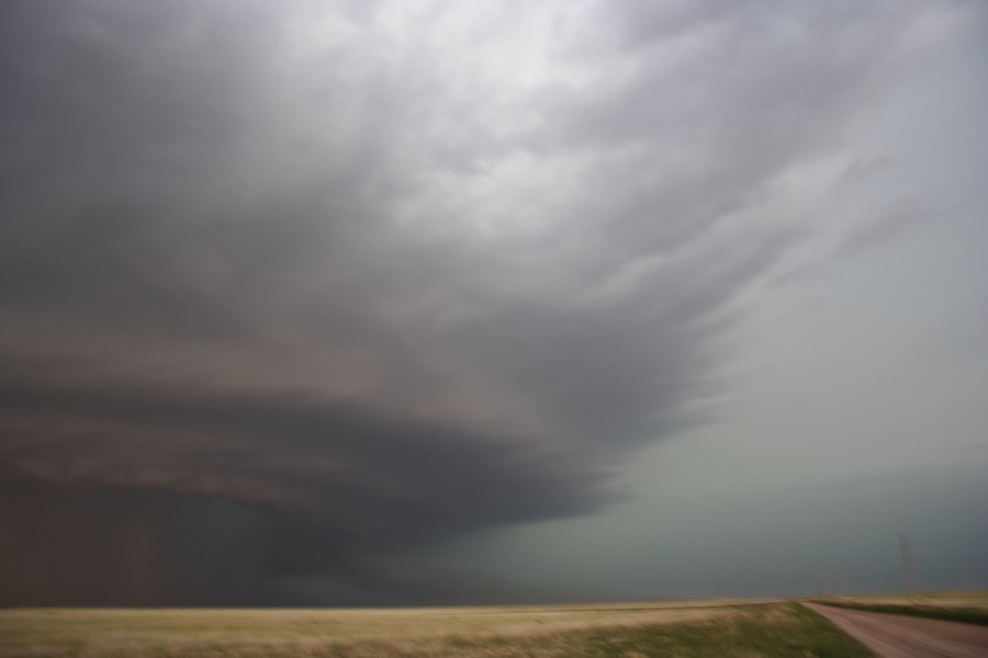 inflowband thunderstorm_inflow_band : E of Keyes, Oklahoma, USA   31 May 2007