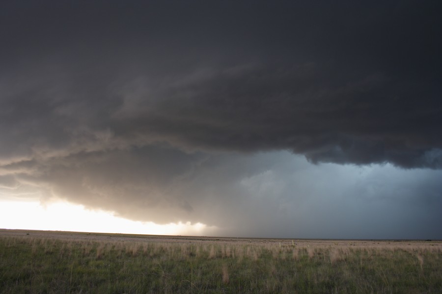 shelfcloud shelf_cloud : W of Guyman, Oklahoma, USA   31 May 2007