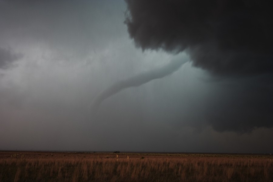 cumulonimbus thunderstorm_base : W of Guyman, Oklahoma, USA   31 May 2007