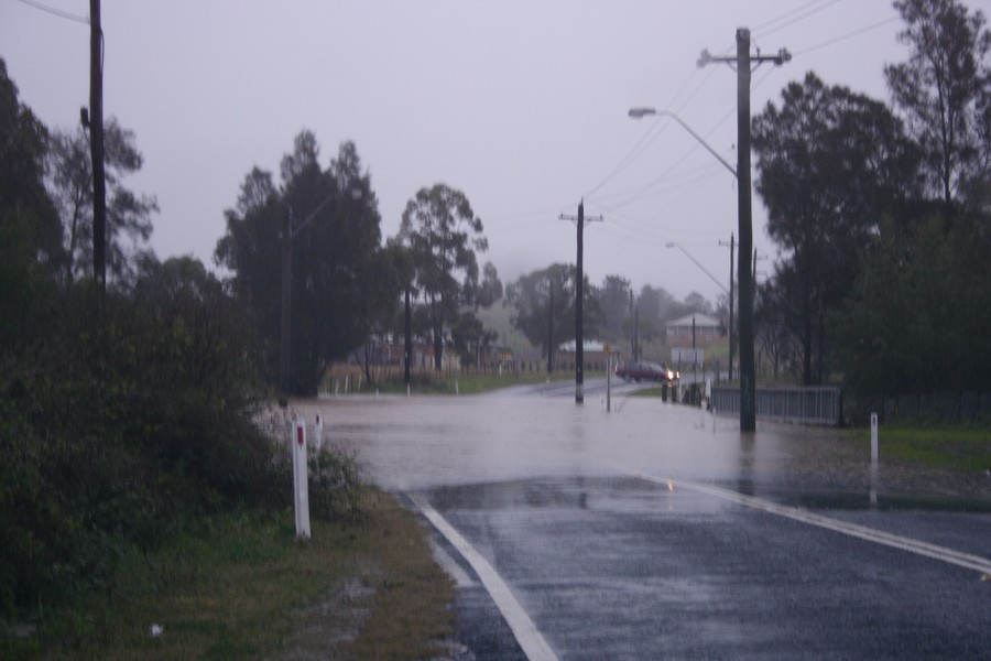 flashflooding flood_pictures : Schofields, NSW   9 June 2007