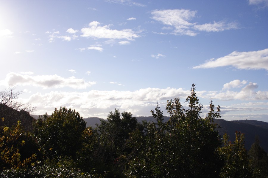 cumulus humilis : Mt Tomah, NSW   10 June 2007