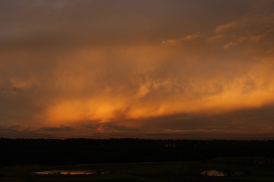 sunset sunset_pictures : Schofields, NSW   15 June 2007