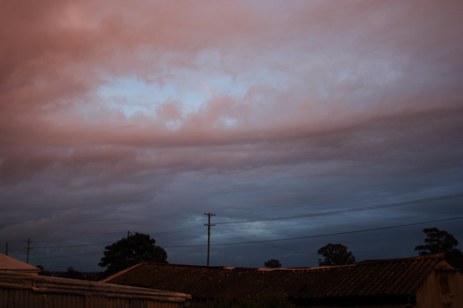 stratocumulus stratocumulus_cloud : Schofields, NSW   16 June 2007