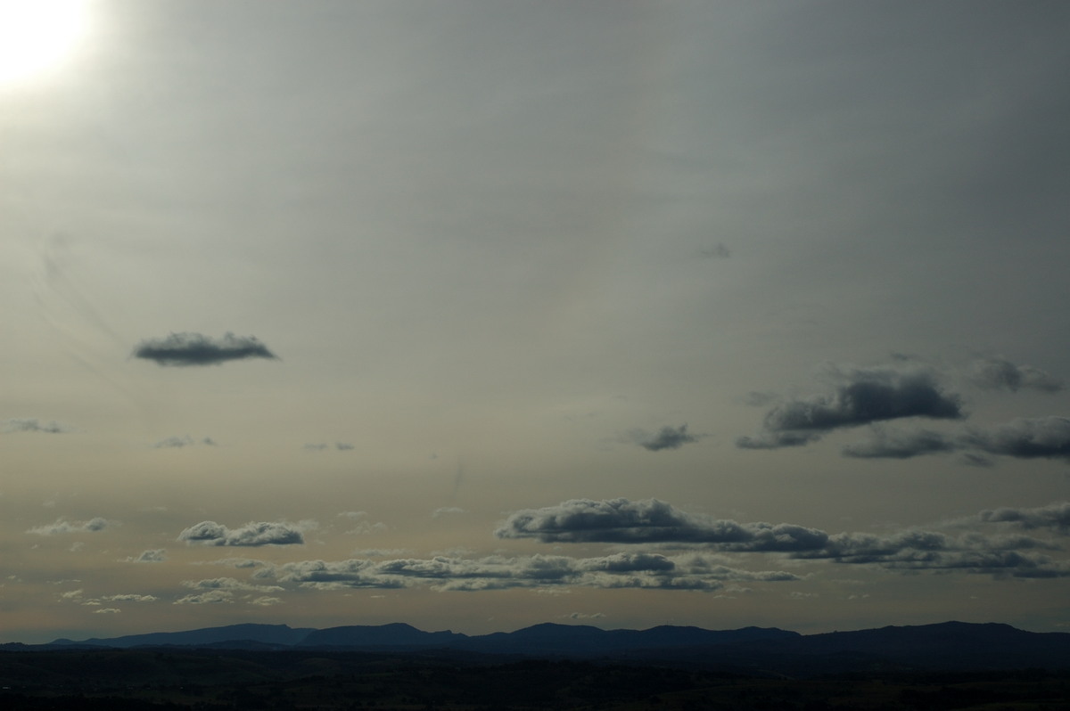 cumulus humilis : McLeans Ridges, NSW   17 June 2007