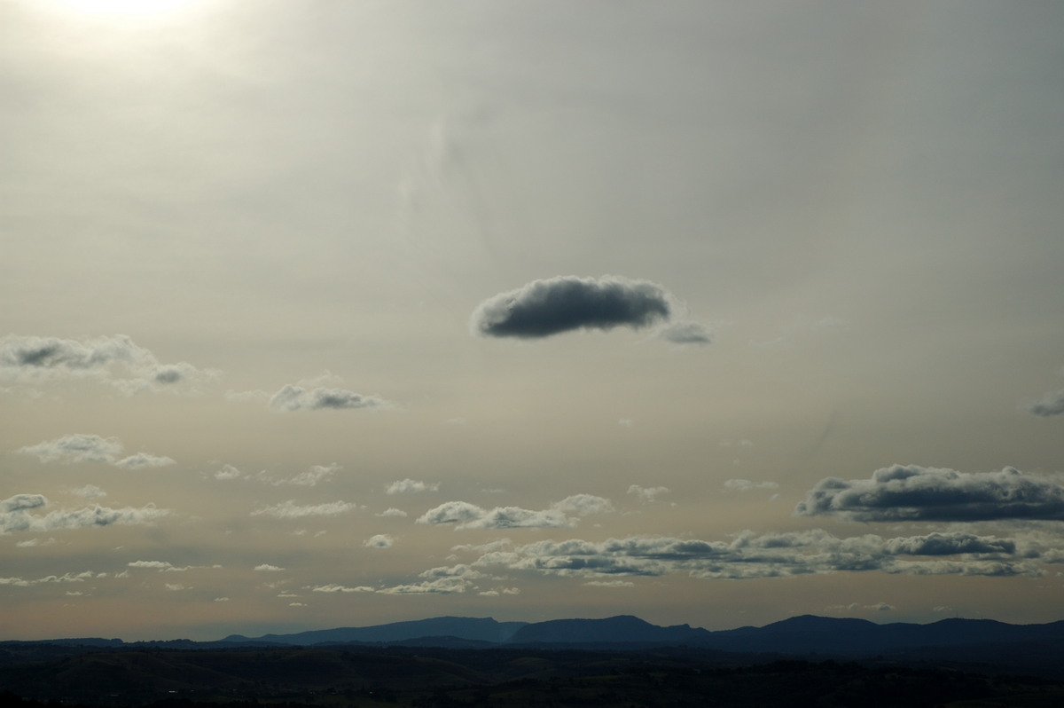 cumulus humilis : McLeans Ridges, NSW   17 June 2007