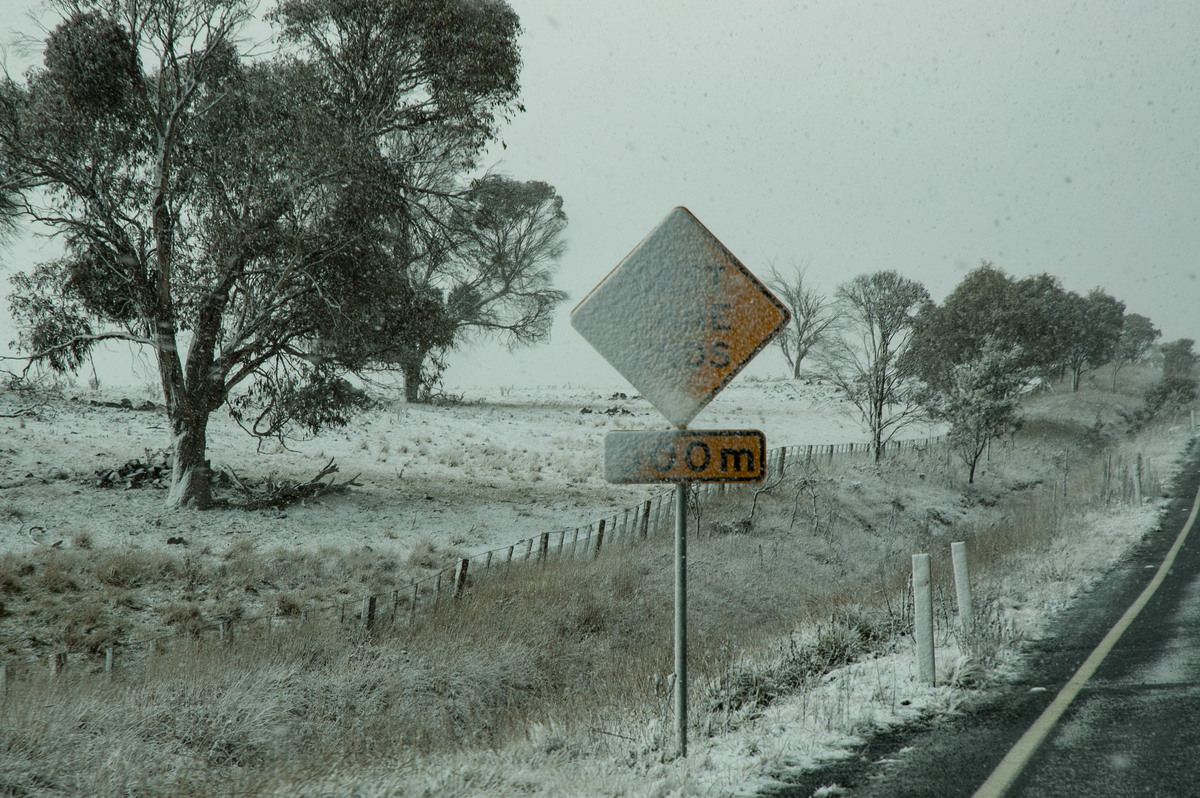 snow snow_pictures : near Ben Lomond, NSW   8 July 2007
