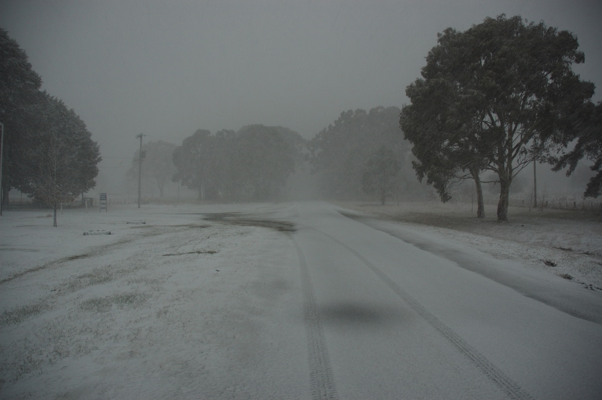 precipitation precipitation_rain : Ben Lomond, NSW   8 July 2007