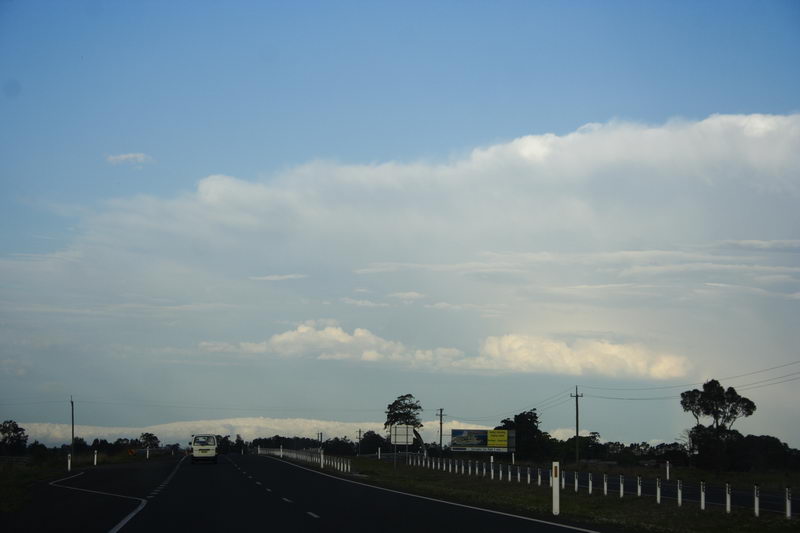 anvil thunderstorm_anvils : near Taree, NSW   14 September 2007